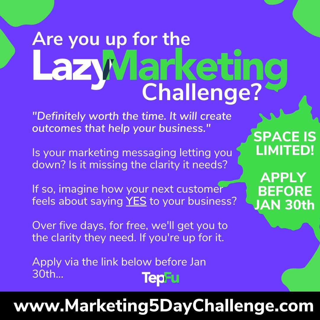 Marketing Leadership 4 Business - Take control! tweet media