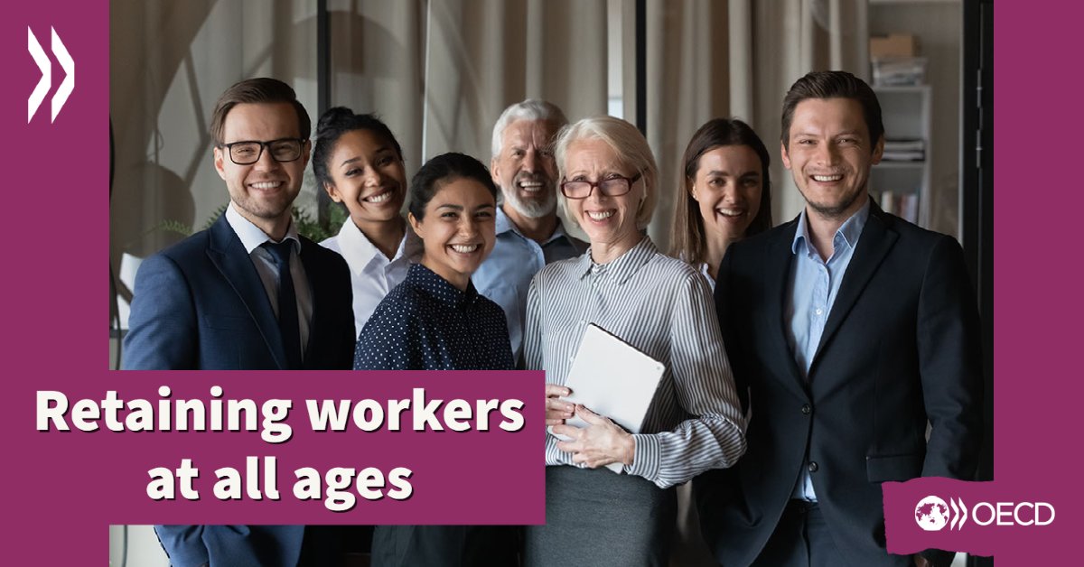 Retaining talent of all ages is a major challenge.

When workers reach age 55-59, the chances they are still employed in the same job 5 years later is less than 50%.

For those aged 40 - 44, the likelihood of continued employment 5 years later is &gt;70%.
🔗 fal.cn/3vc6R