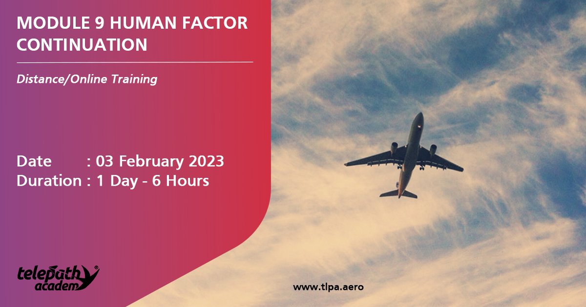 telepatiakademi's tweet photo. #AviationTraining #DistanceLearning #OnlineTraining #Part147 #Part66 #EASA #TypeTraining #ATPL #ExamCenter

For detailed info: https://t.co/lZqJEeqELW, +90 543 404 01 07 or info@tlpa.aero
To follow us on LinkedIn: https://t.co/hlb2rMP3vg https://t.co/alrzkK3Rcx