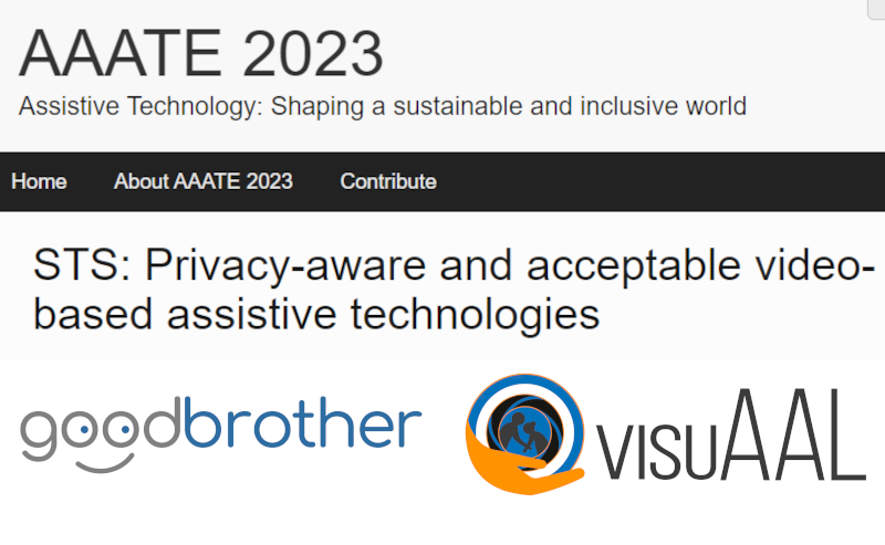 Call for papers: Special Session on "Privacy-aware and acceptable video-based assistive technologies" at #AAATE2023
Supported by <a href="/GoodBrotherCOST/">GoodBrother COST Action</a> and <a href="/visuAAL_ITN/">visuAAL</a> 
Deadline: 5 March
More information: aaate2023.eu/call/sts/list/…

#computervision #privacy #AAL #AIforgood