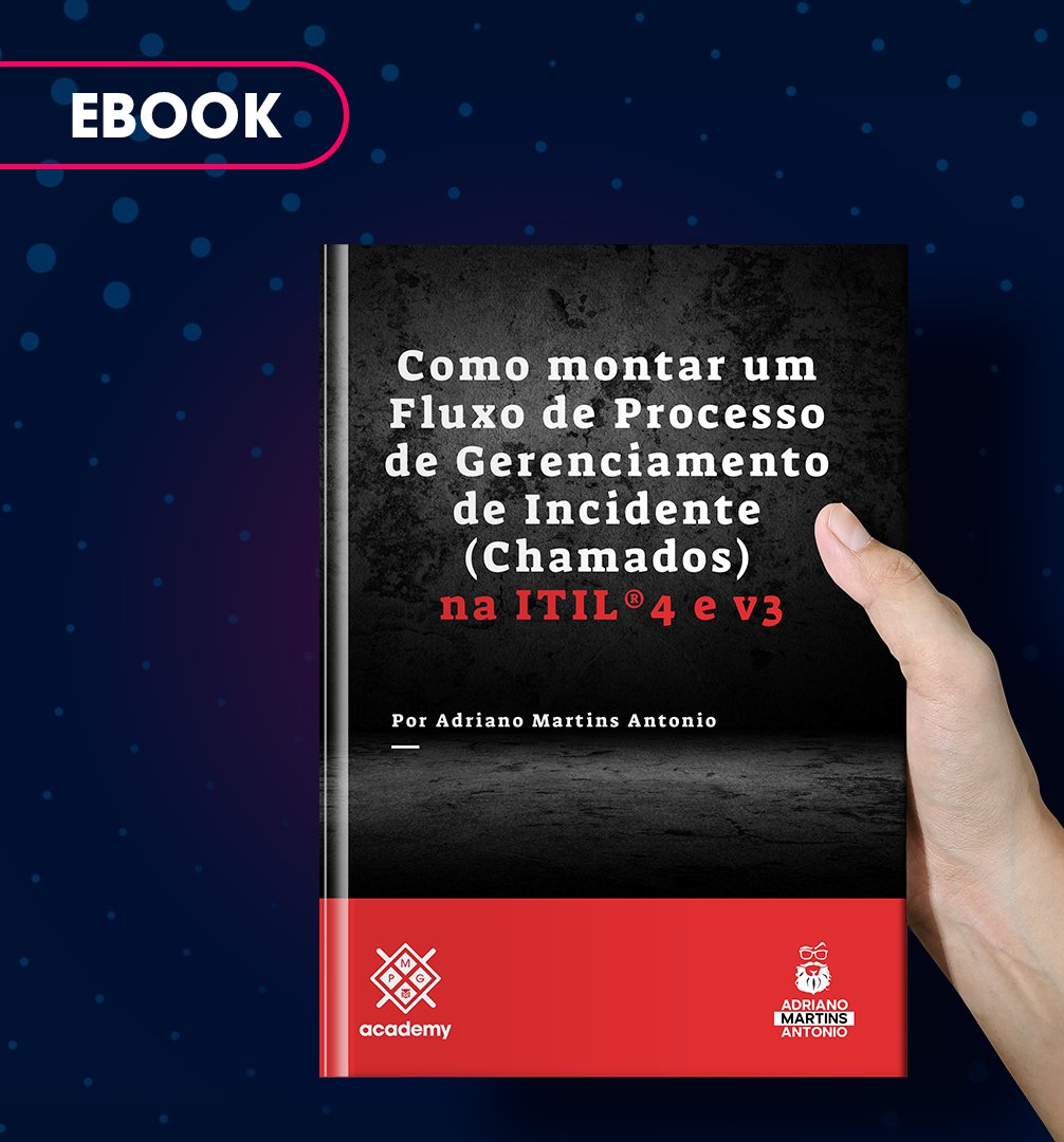 pmg_academy's tweet photo. Aprenda a montar um fluxo de processo de Gerenciamento de Incidente!!!
Faça o download agora, gratuitamente: << https://t.co/mh9bMi1l6o >>
#Incidentes #GerenciamentodeIncidentes #ITIL4 #ITILv3 #ITSM #GSTI #GestaodeTI #PMGAcademy #AdrianoMartinsAntonio https://t.co/Mp0PK1L9Ew