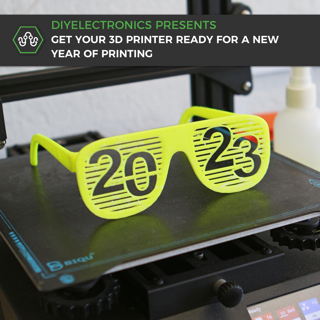 Doing proper and regular maintenance is crucial to keeping your #3DPrinter creating the best prints possible. This blog post will look at what steps you should take to prepare your printer for a new year of printing. 🎉

Get started here👉 blog.diyelectronics.co.za/get-your-3d-pr…
