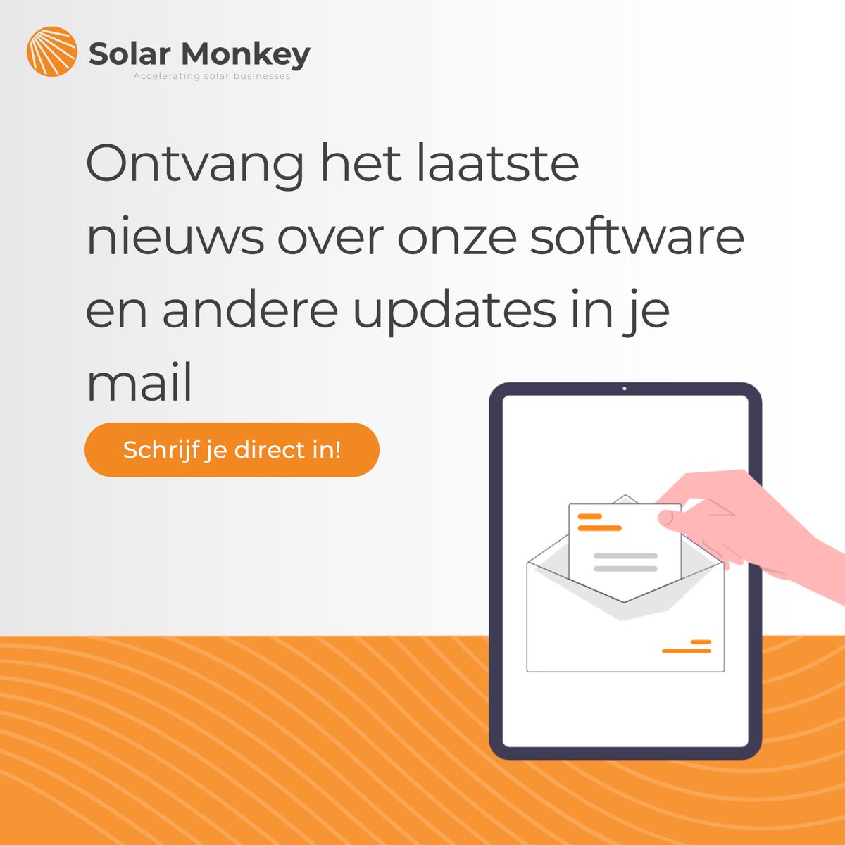 ❓Wil je updates ontvangen over onze software, evenementen en het bedrijf in het algemeen?

✉️Schrijf je dan vandaag nog in voor onze nieuwsbrief! In onze maandelijkse nieuwsbrief belichten we belangrijke updates.

💡Klik op de link om je aan te melden!
ow.ly/UOla50Mh69f