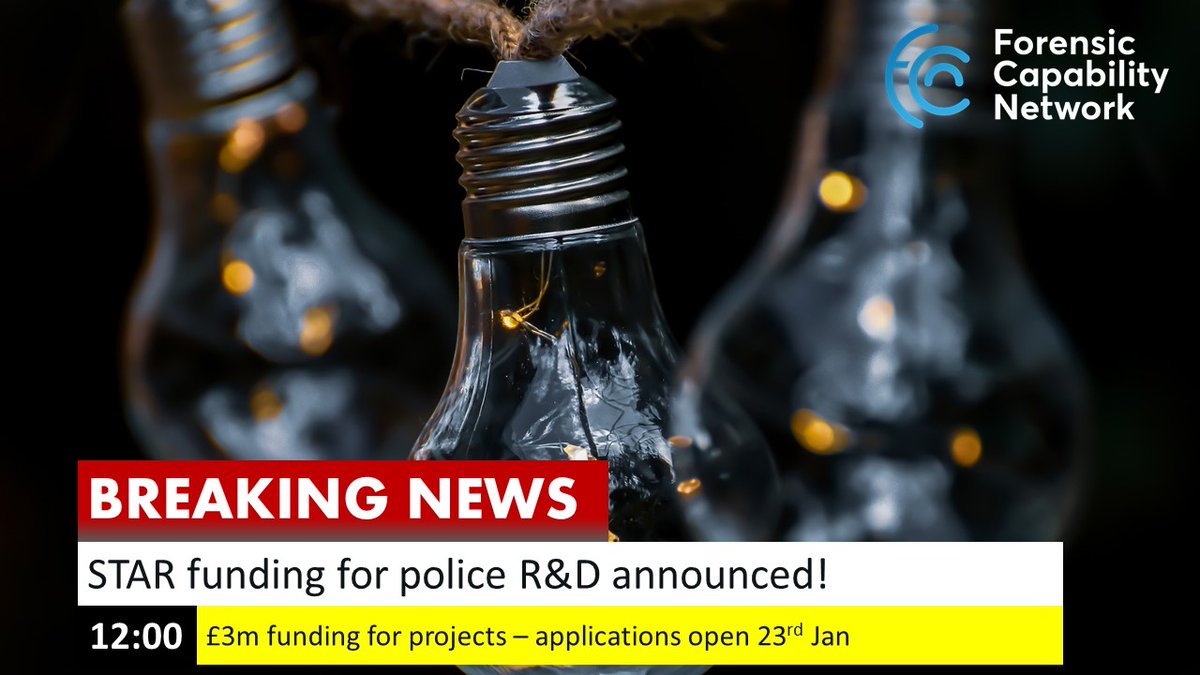 FUNDING: NPCC CSA <a href="/ProfPaulTaylor/">Paul Taylor</a> has announced this years STAR fund will open 23rd Jan. Get in touch with @RimmerCarolyn to discuss your ideas!
More: fcn.police.uk/news/2023-01/s…