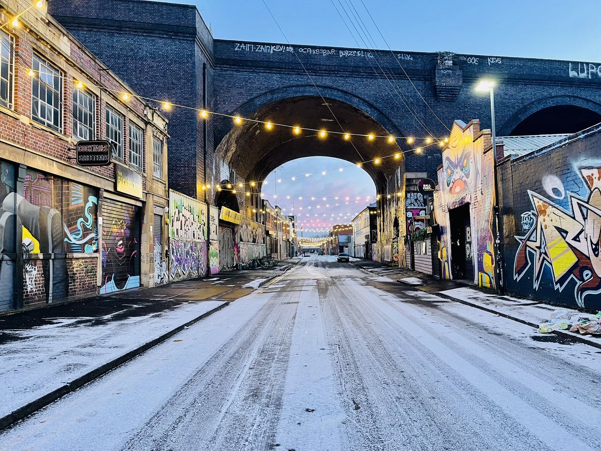 The @custardfactory estate looking pretty cool this morning #Birmingham #culture #digbeth #community