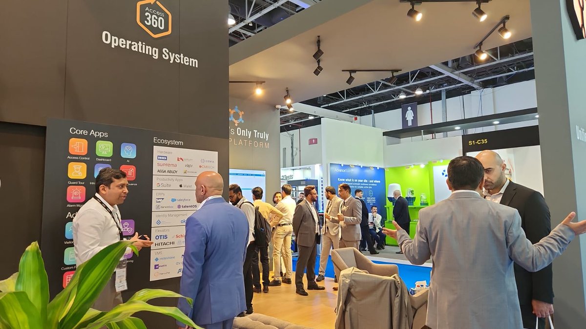 idcubesystems's tweet photo. 📣 Day 2 kickstarted at @IntersecExpo 2023!
After an overwhelming response on day one, we are fully enthusiastic to welcome our guests at the IDCUBE booth.
Visit our #booth: Sheikh Saeed Hall1, S1-C33, to experience the latest in #ai  &amp; #ml based #accesscontrol solutions https://t.co/WKjf0yEC9w