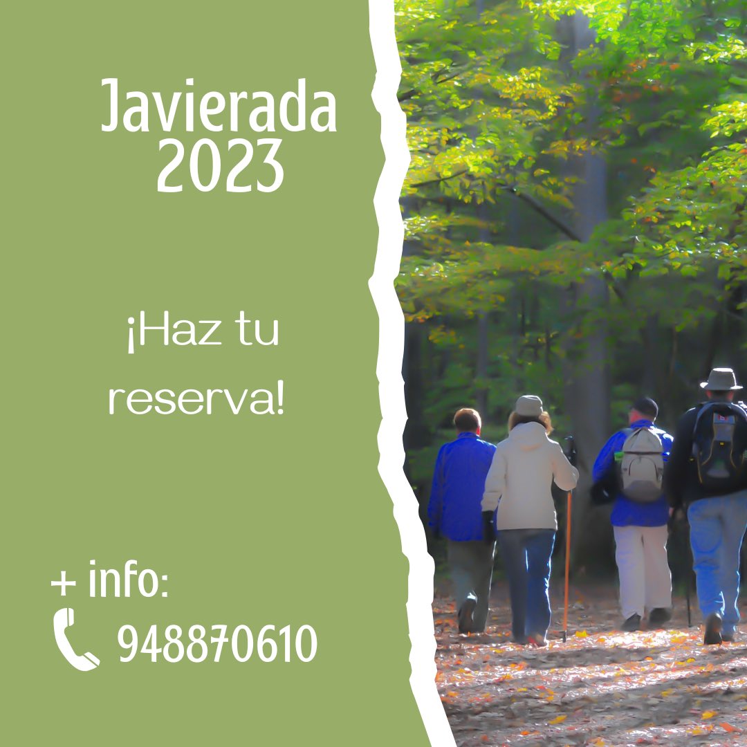 hostal_latorre's tweet photo. Quedan menos de 2 meses para las Javieradas 2023.
Queremos proponer dos opciones:
🔹 Reserva tu habitación para descansar después de un duro camino.
🔹 Reserva la comida en el restaurante para poner fuerzas hasta llegar a Javier.

📒📞948870610

‼️NO TE QUEDES SIN SITIO‼️ https://t.co/sJgwZNE6b5