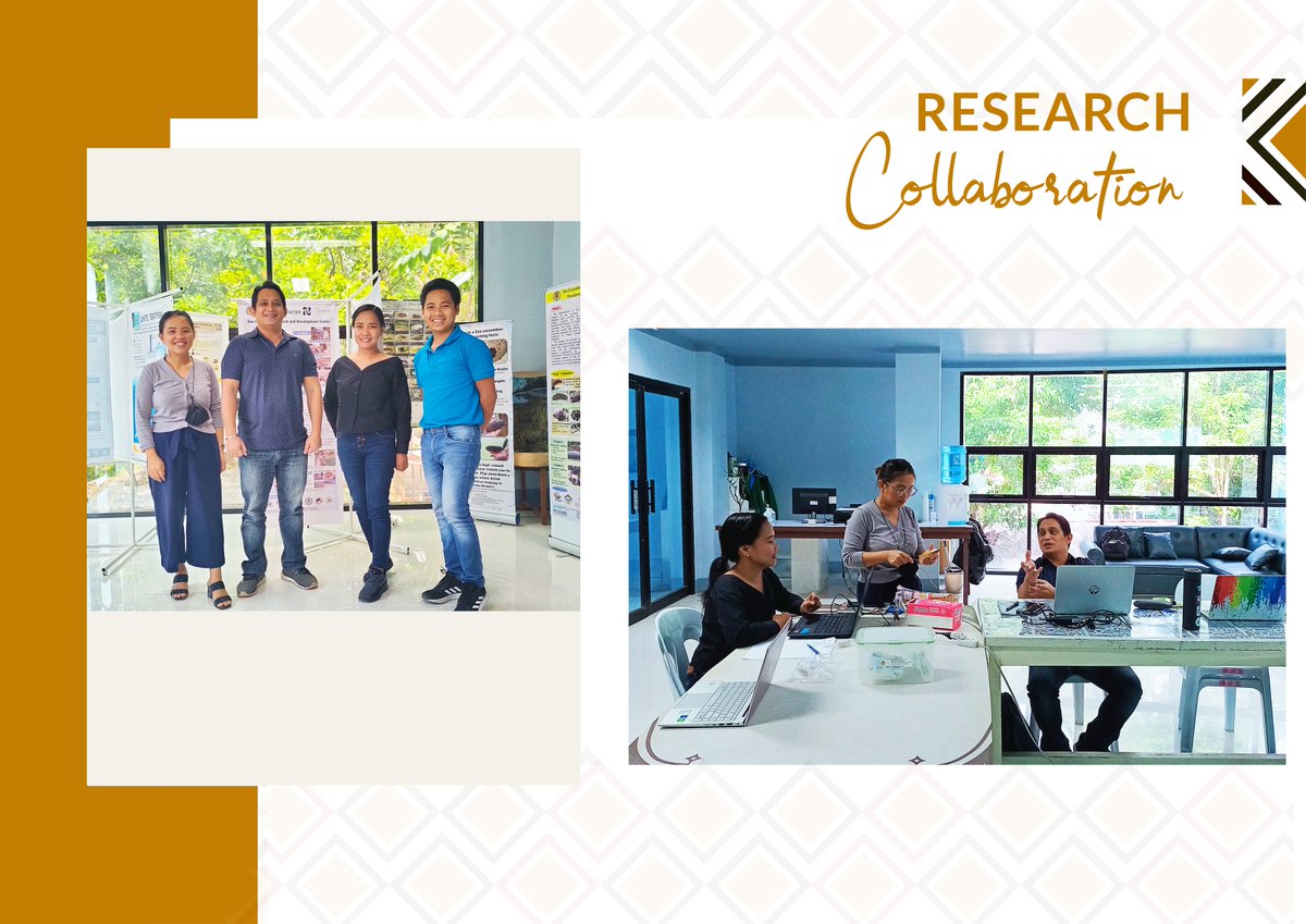 𝗣𝗥𝗢𝗝𝗘𝗖𝗧 𝗖𝗢𝗟𝗟𝗔𝗕𝗢𝗥𝗔𝗧𝗜𝗢𝗡

PGC Min researcher, Ms. Joan Acaso, and Project leaders, Dr. Venus Leopardas &amp; Dr. Nonillon Aspe from Mindanao State University-Naawan discuss eDNA Metabarcoding protocol for an ongoing research collaboration of MSU-Naawan and PGCMin.