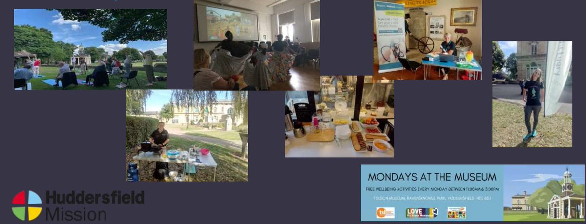 tslkirklees's tweet photo. DAY 3 #VCSEPower Showcase - #VCSEPowerKirklees
Mondays at the Museum
This idea was to use the #Museum spaces to start conversations around well-being and to provide complementary activities to increase the #Wellbeing potential.
https://t.co/xEskvV31VN https://t.co/u7L21Fewza