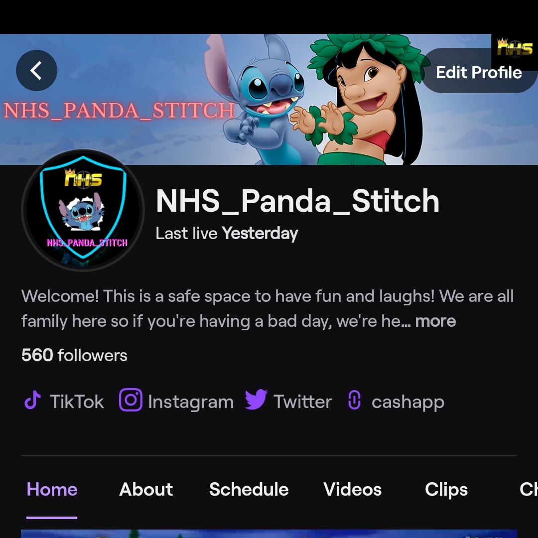 StitchTTV's tweet photo. Come hang out giveaway be enter in got be sub or gift sub... https://t.co/TZoSEGHxYO