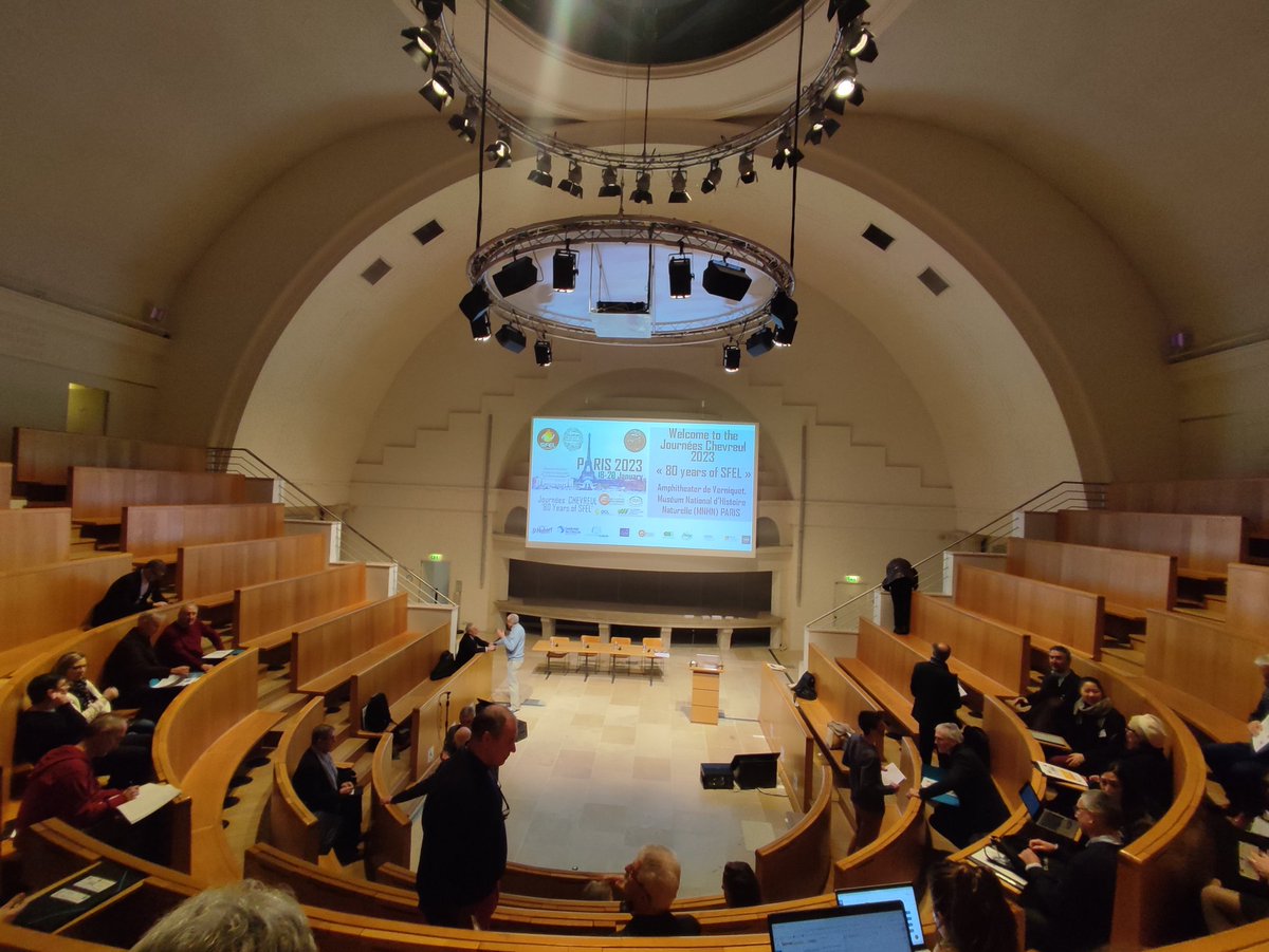 Nicolas_INCI's tweet photo. Opening of the 80th SFEL meeting et Journée Chevreul. https://t.co/TfuqCmzmXf