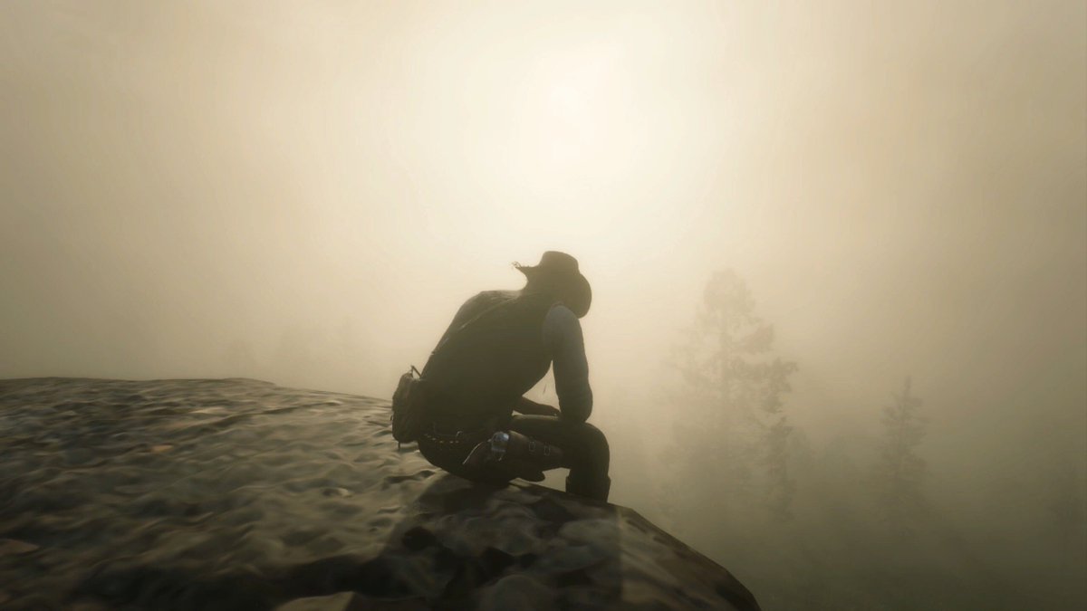 Aegra's tweet photo. it's been 7 play thoughts and I'm just finding the in game camera 🤣🤣📷 #reddeadremption2 #RDR2 #arthurmorgan #PCgamer https://t.co/w6SsIZBFSc