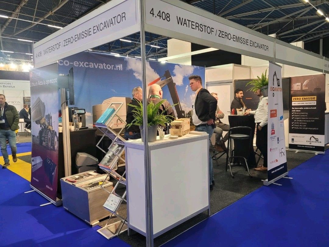 Ook wij staan met onze partners van de Eco Excavator op de Infratech. Je bent van harte uitgenodigd op onze stand waar we graag met je in gesprek gaan over dit unieke project en waarom wij bepaalde keuzes hebben gemaakt. Uiteraard vragen staat vrij! 
eco-excavator.nl