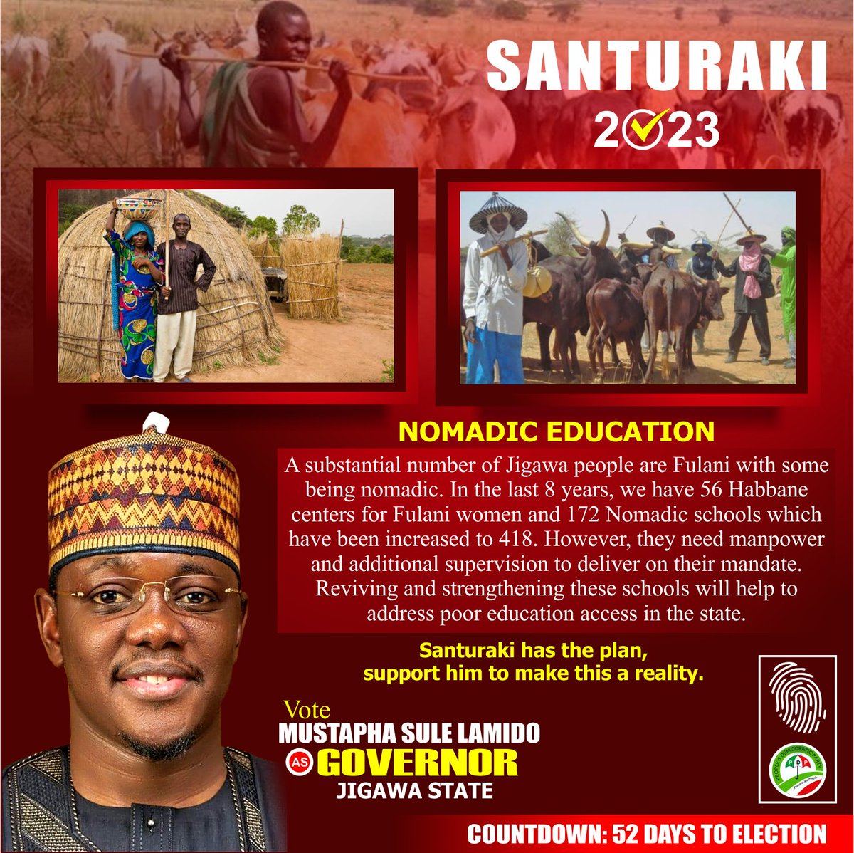 MSLAMID0's tweet image. In our education plans, no one will be left behind.
#52Days  #GobeTaAllahCe