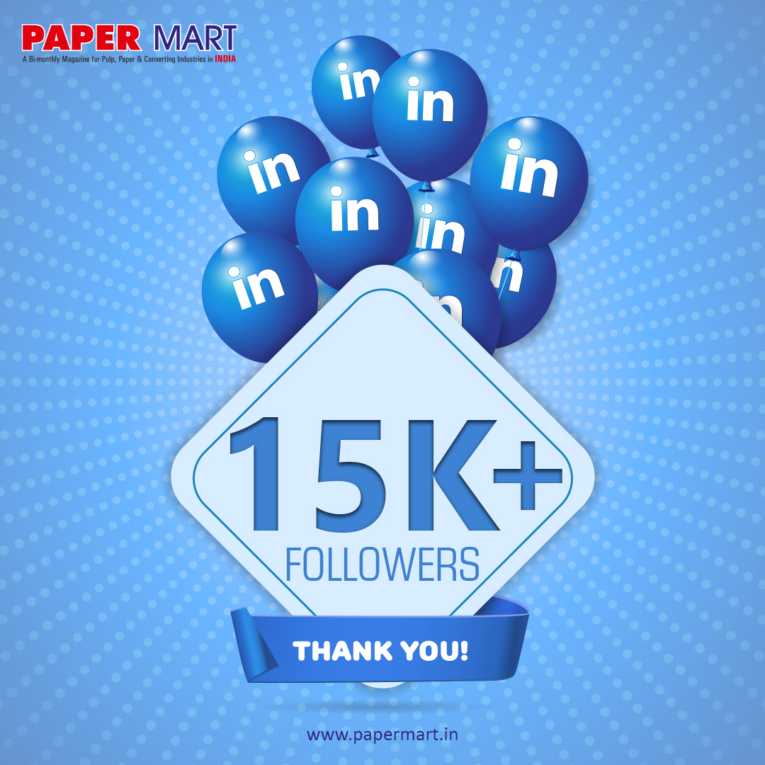 We are excited to share that @Papermart_ India recently hit the 15000+ follower mark on our #LinkedInPage. A huge #ThankYou goes out to everyone who follow us, like our posts and share our content. We really appreciate your support and enjoy engaging with you.

#Followers