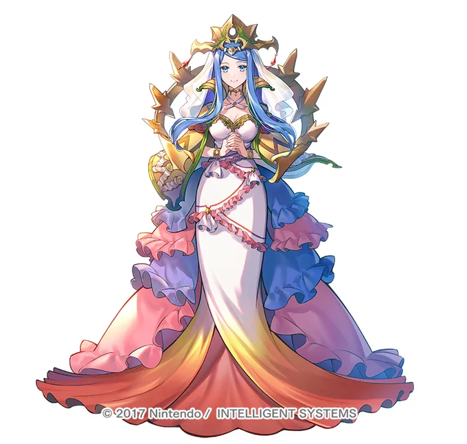 『ファイアーエムブレム ヒーローズ』にて『神竜王 ルミエル』を描かせていただきました。よろしくお願い致します!#FEヒーローズ #FEHeroes #FEエンゲージ 