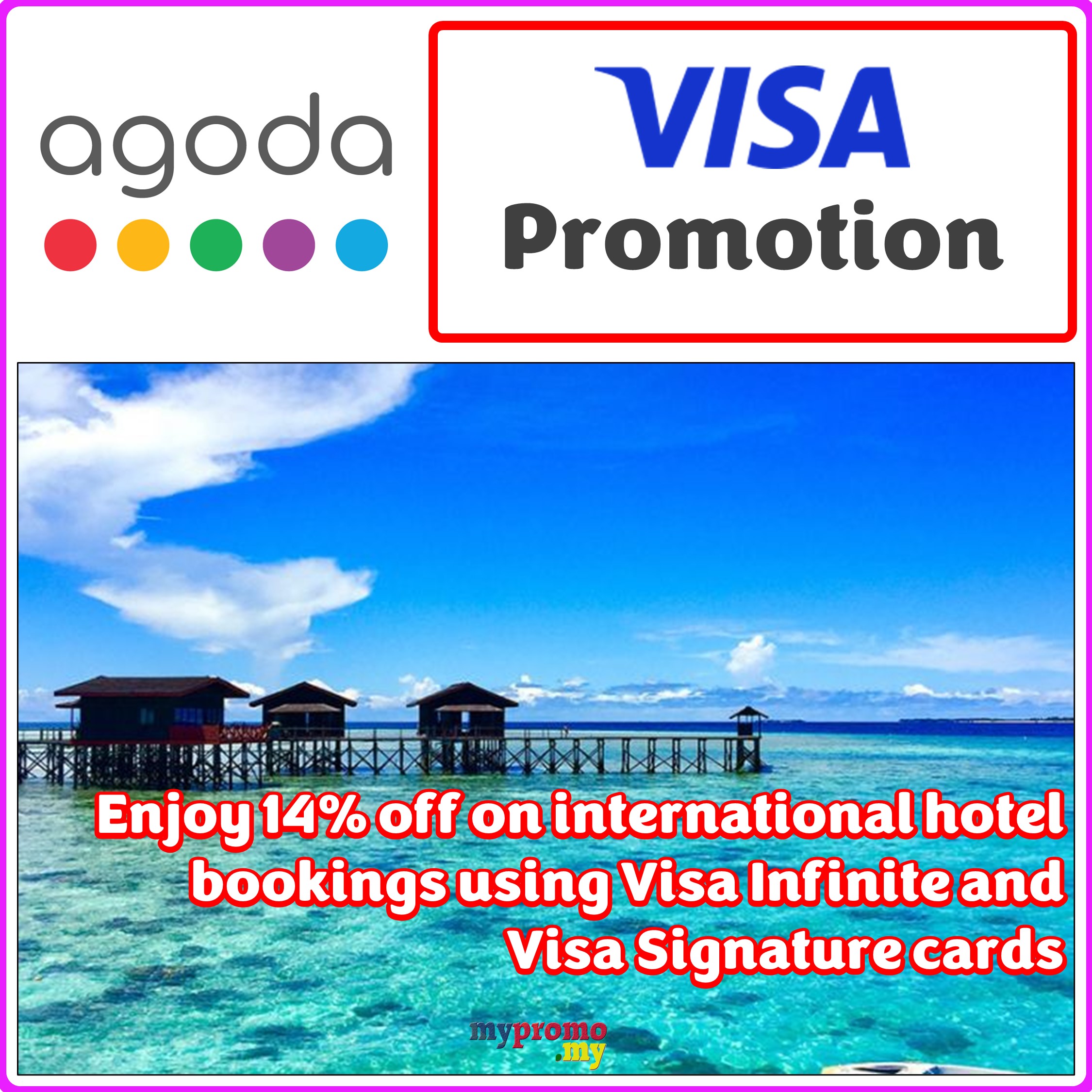 Agoda x Visa Infinite Signature - 14% off on International Hotel Bookings