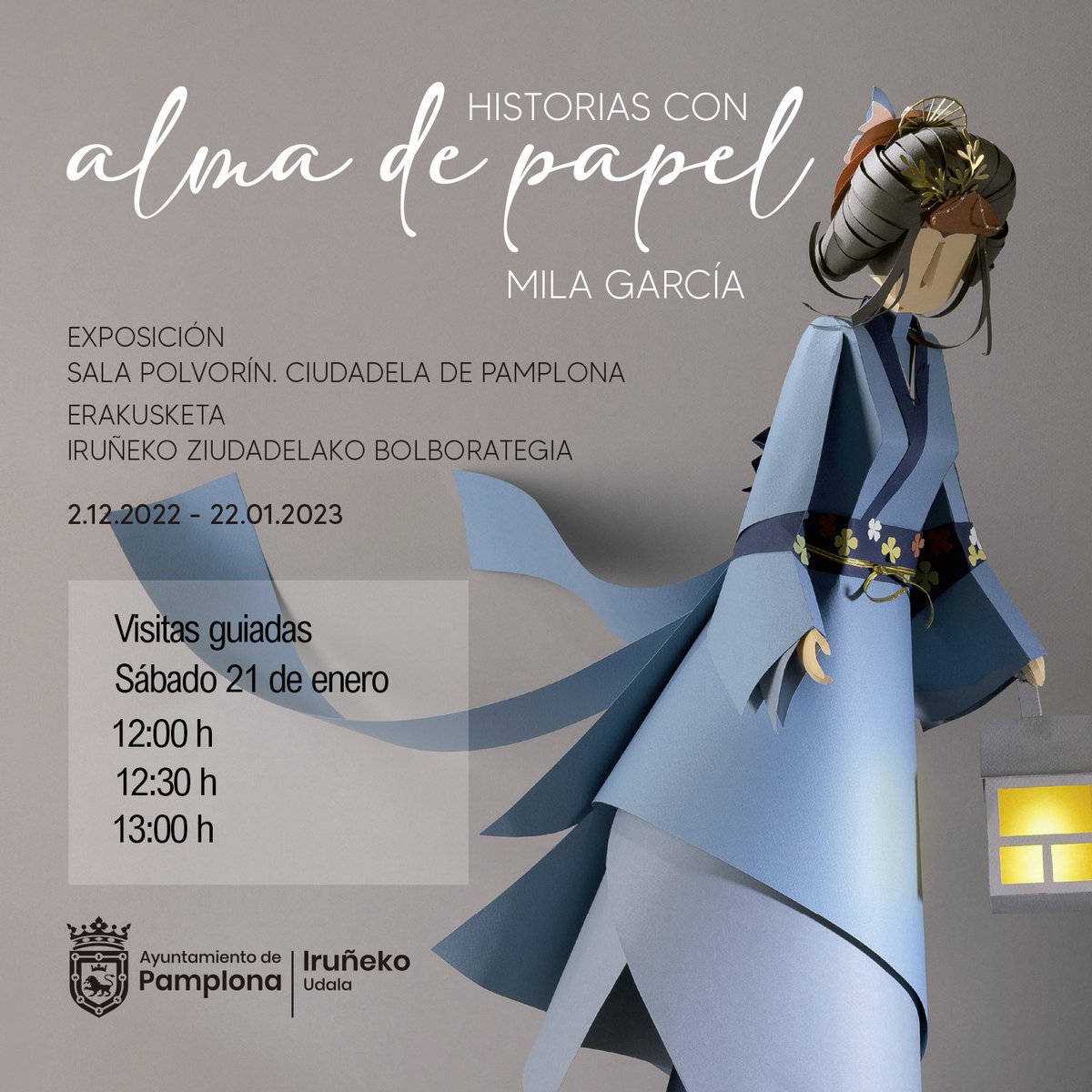 similarte's tweet photo. El tiempo se pasa volando.
¡Última semana para ver mi exposición!
Así que el sábado por la mañana estaré en la Ciudadela para realizar visitas guiadas. Animaos y allí nos vemos para descubrir la magia de las historias con alma de papel. 😁😁 https://t.co/dWfYgMudrS