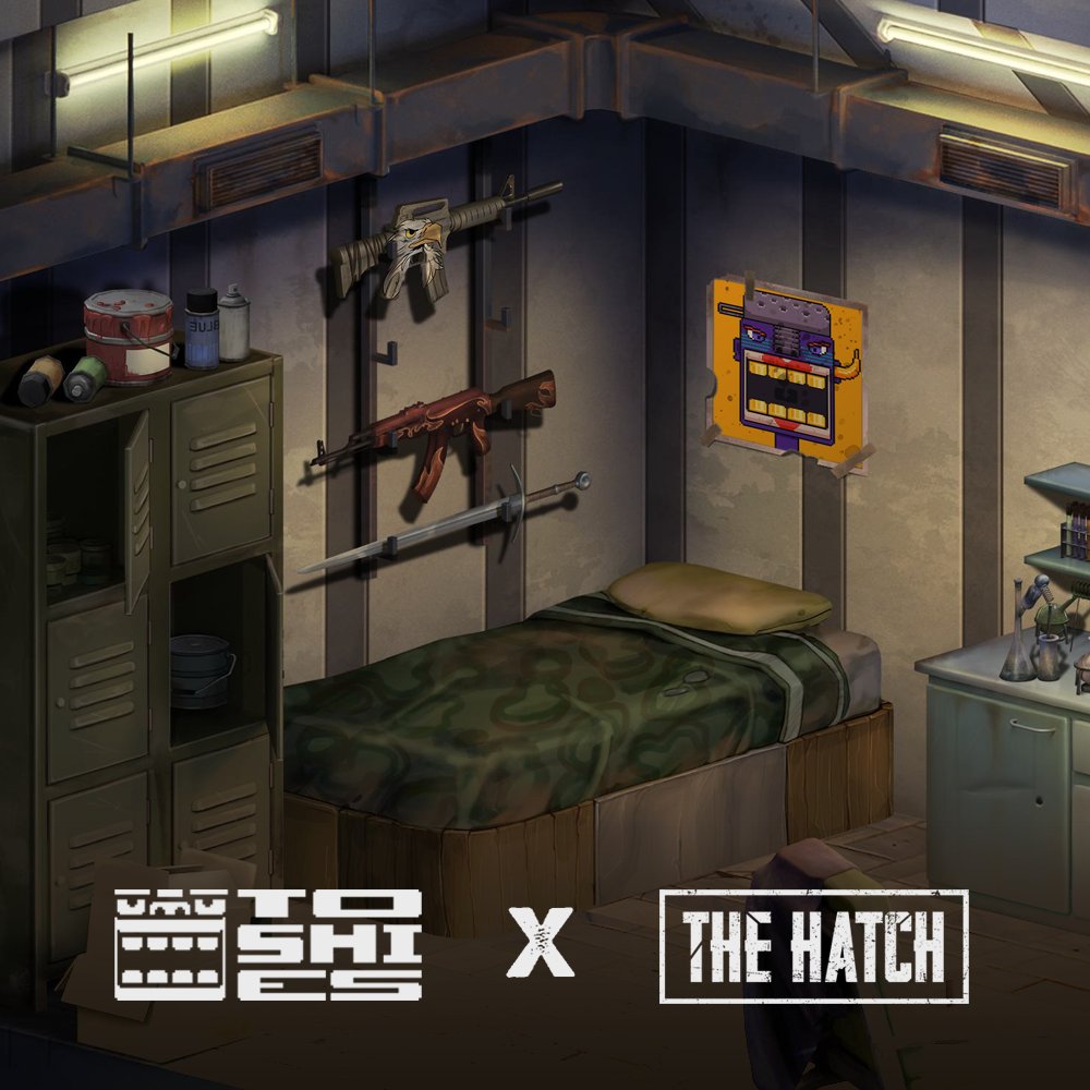The Hatch 🤝 Toshies

We’ve teamed up with Toshies and we’re giving 3 WL spots !

1-Fav &amp; RT
2-Follow 
<a href="/ToshiesByChuck/">Toshies</a>
 &amp; 
<a href="/thehatchgame/">thehatch</a> 

3- Tag 3 Friends 

72 HRS ⏰
#Toshies #Toooth #NFTGiveaway #Giveaways