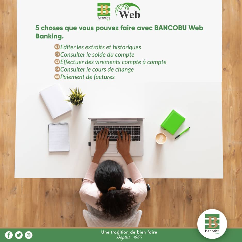 IngoMagazine's tweet photo. Laissez-nous le soin de trouver une solution personnalisée à la fois pour vous et pour votre entreprise à travers Bancobu #WebBanking.
#Burundi
#ingomag https://t.co/jFgfYm1dtp