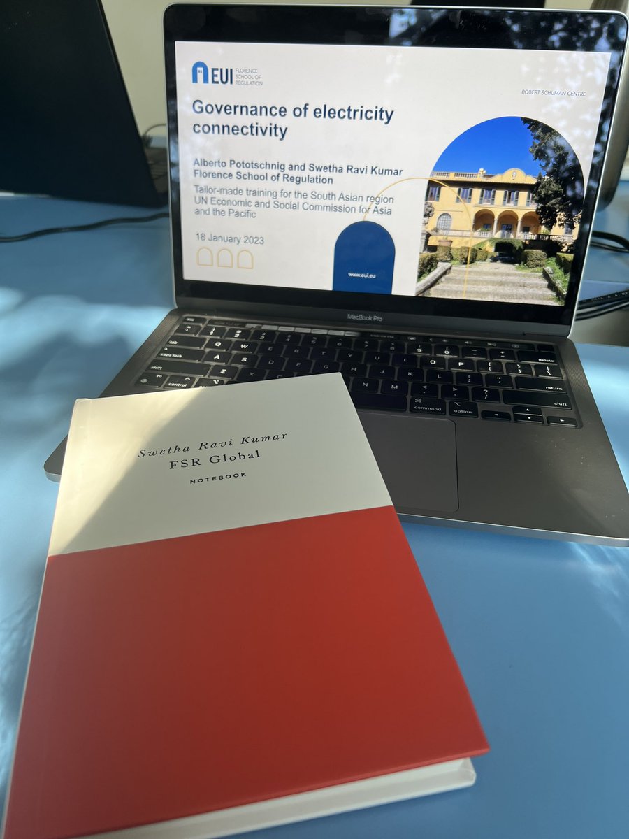 Warm winter sun and an exciting agenda … get set go 🤓 @FSR_Energy  tailormade training with @UNESCAP  #RegionalInterconnections #crossbordertrade #electricity #CBET #SouthAsia