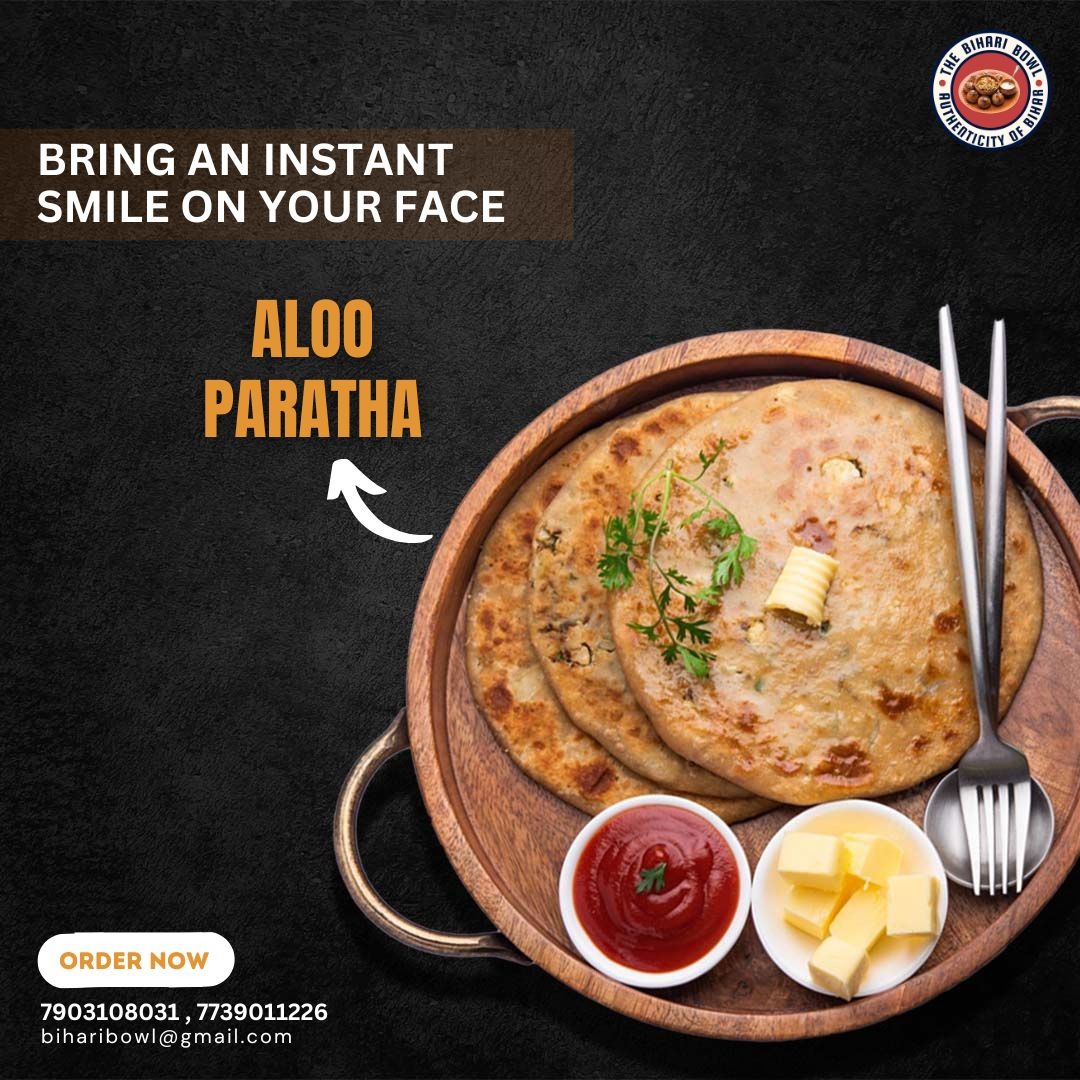 BRING AN INSTANT SMILE ON YOUR FACE
ALOO PARATHA

ORDER NOW 😋

From the kitchen that cares about you
Zomato & Swiggy#delicious

📞 Call us now : +91 7903108031, 7739011226
📍 Visit us:- Sadarpur, Sector-45, Noida, Utter Pradesh-201303
#indianfood #breakfast #aaloparatha #foodie