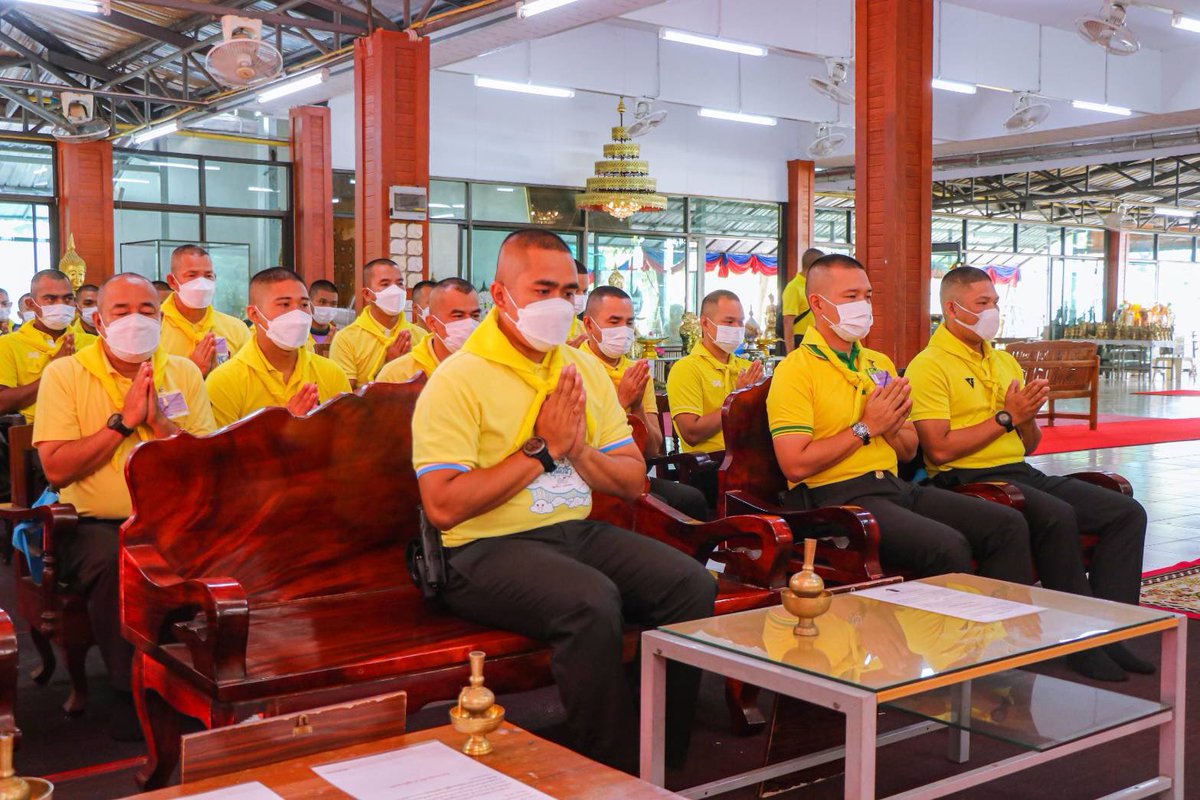 3rdGuard's tweet photo. กองพันทหารม้าที่ 3 จัดพิธีทำบุญถวายสังฆทาน และจัดกิจกรรมจิตอาสาพัฒนาปรับปรุงภูมิทัศน์วัดใหม่ทองเสน เพื่อน้อมรำลึกถึงพระมหากรุณาธิคุณอันยิ่งใหญ่ของ สมเด็จพระนเรศวรมหาราช เนื่องในวันกองทัพไทย #จิตอาสา #วันกองทัพไทย https://t.co/EsG4ypmn8F