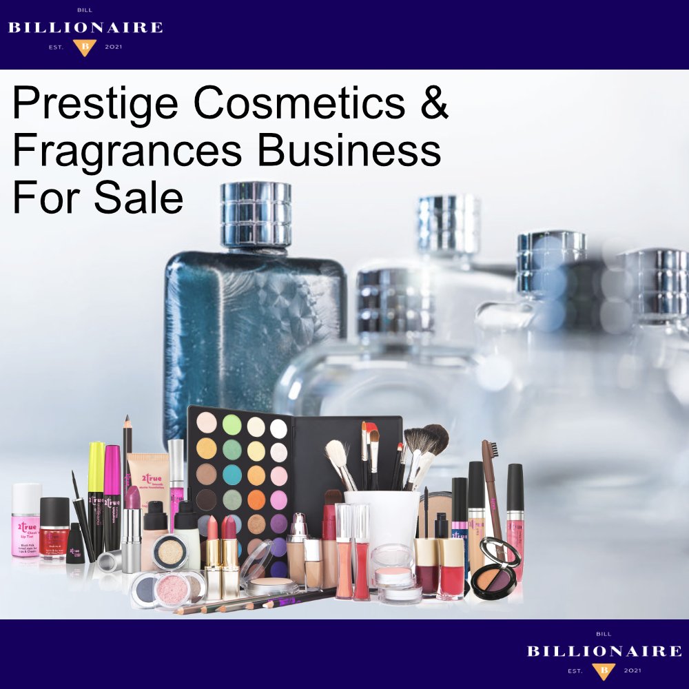 Prestige Cosmetics & Fragrances Business For Sale

bit.ly/3QPcKbZ

#businessforsale #business #businessbroker #businessowner #buyabusiness #businessbrokers #forsale #sellmybusiness #businessopportunity #sellyourbusiness #commercialrealestate #investment #sellabusin...