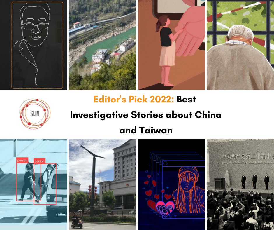 This was a very newsworthy year for #China, but one in which Chinese journalists, as ever, were hampered in their ability to reflect that reality in their work. Read 2022’s best investigative stories about China and Taiwan: gijn.org/2022/12/20/edi…
