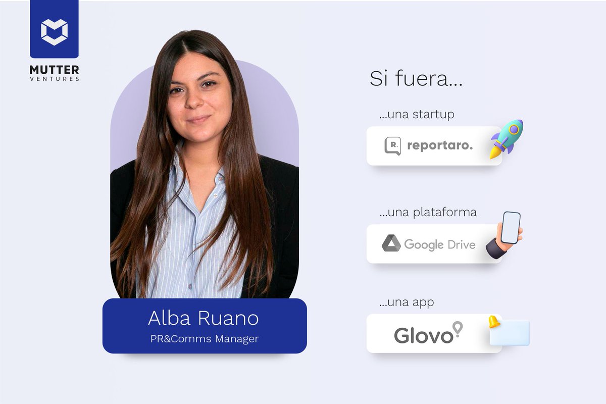 Sumamos #talento 🔝: 👩‍💻 Macarena Pazos Maidana, Account Manager en @AdvancingEs . 👨‍💼 Álvaro Román Martos, Project Manager en @islegal_es . 🗣 Alba Ruano Martínez, PR&Comms Manager en Mutter Lab. Tú también puedes formar parte de @MutterVentures lnkd.in/dwGQQiv7