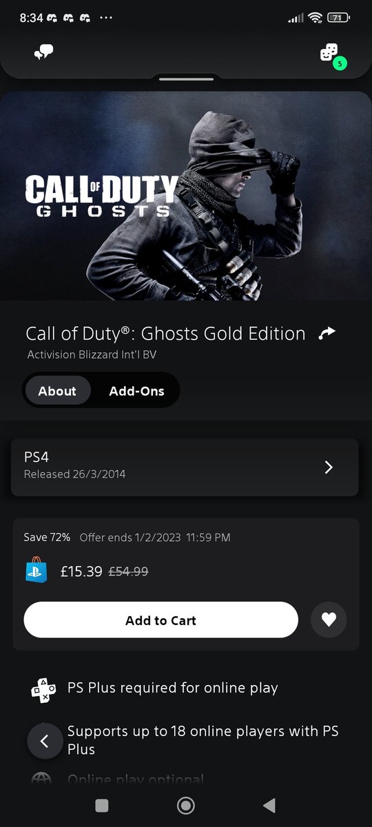 HyperDelusional's tweet image. I woke up and saw these two on sale should I buy them ? does anyone know on PS knows is the servers are up or dead #cod #codaw #codghosts