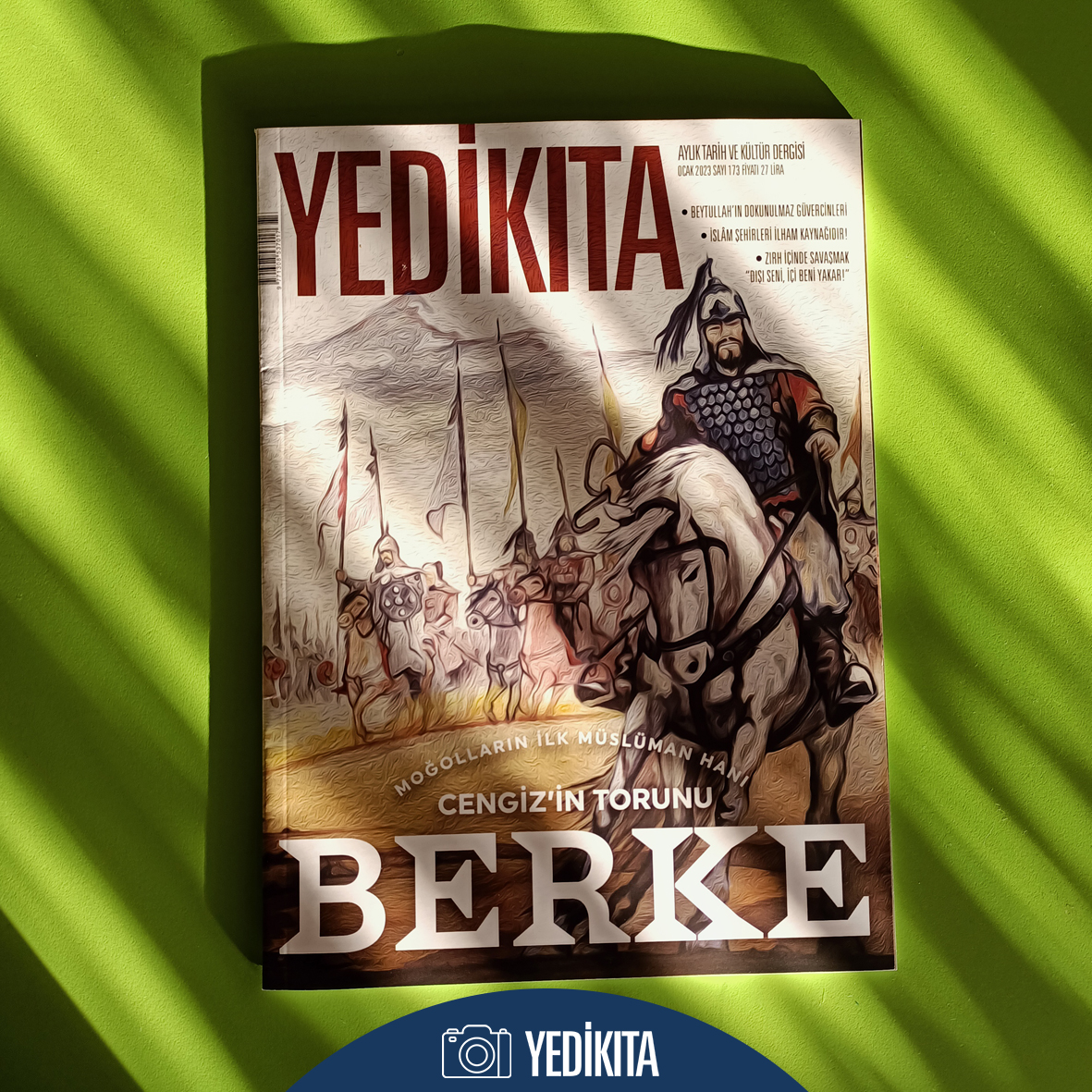 Yedikıta'lı vakitler dileriz..

*Dergimiz ile alakalı yorum ve fotoğraflarınızı _sosyalmedya@yedikita.com.tr mail adresine gönderin veya #yedikıta etiketiyle paylaşın, yayınlayalım.