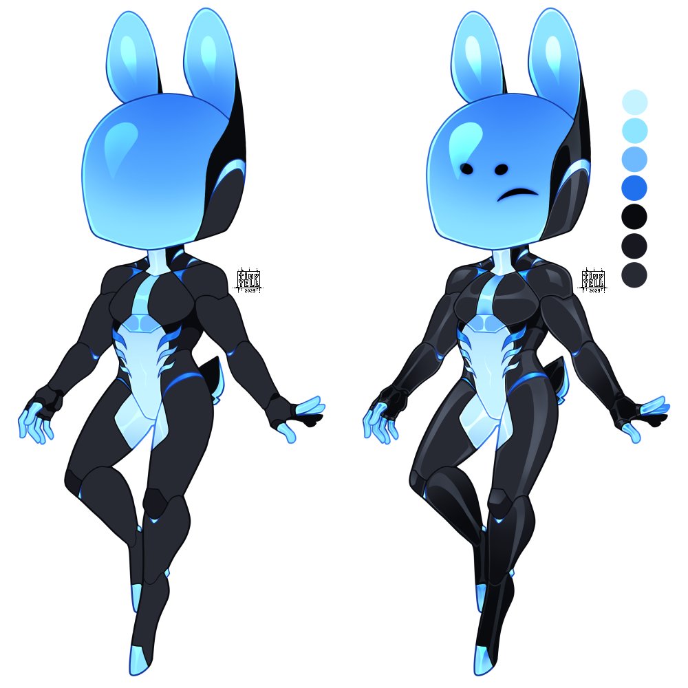 g0dp4rticl3's tweet photo. feel free to turn them into a human/oid, furry or whatever you see fit or what is fun to you. 💙
#RedesignThisOC #robot https://t.co/tlrT64Zui5