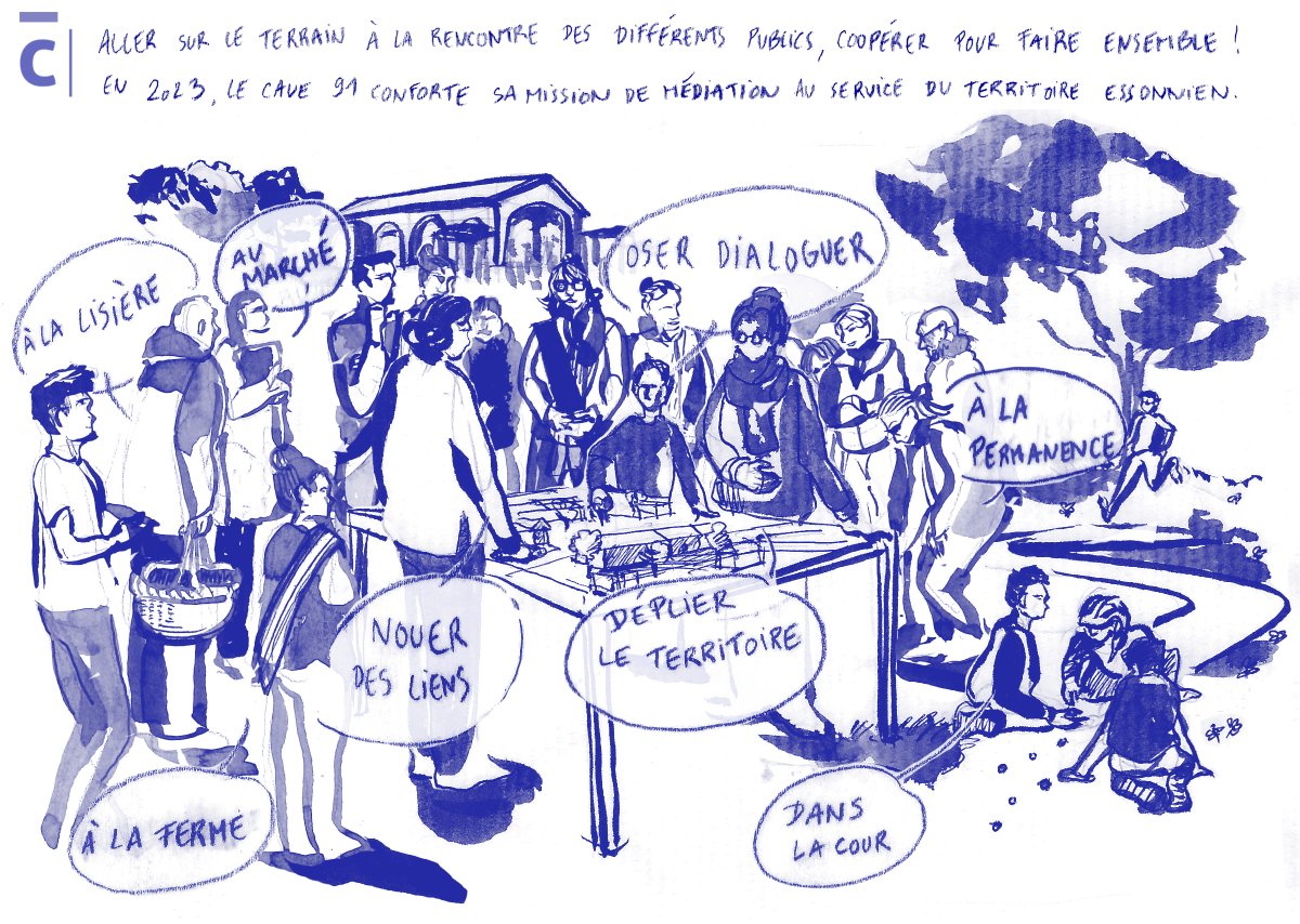 LETTRE D'ACTUALITÉ #15
<a href="/oclodong/">Olivier Clodong</a>, président, Valérie Kauffmann, directrice et toute l'équipe du <a href="/Caue91/">CAUE Essonne</a>, vous présentent leurs meilleurs voeux pour l'année 2023
Lire la suite> urlz.fr/h8Hk
#architecture #urbanisme #paysage #caue <a href="/OFBiodiversite/">Office français de la biodiversité</a> <a href="/linstitutPR/">L'Institut Paris Region</a> <a href="/fibois_idf/">Fibois Île-de-France</a>