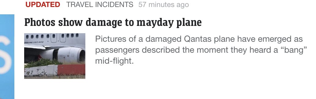 Keg767's tweet photo. No, they don’t ⁦@newscomauHQ⁩ They show a perfectly working thrust reverser system. That is also the right engine. My sources suggest it was Left engine that was shut down.

I’d call you ‘muppets’ but I’m trying to be better at not using names when calling out ignorance. https://t.co/MHItjordyo