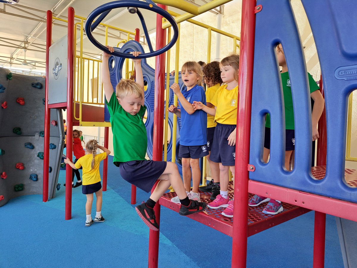 The spinning monkey bars in our KS1 playground are extremely challenging but our #resilient Year 1 children are determined to master them! 
#everyonecan #weareBSM #wellbeingfirst #notforproift