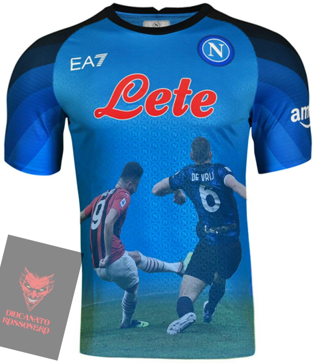 diocanato's tweet photo. Ve la giriamo così come ci è arrivata.

Il 5 febbraio il Napoli scenderà in campo con questa maglia celebrativa. https://t.co/h8RWLkqxwR