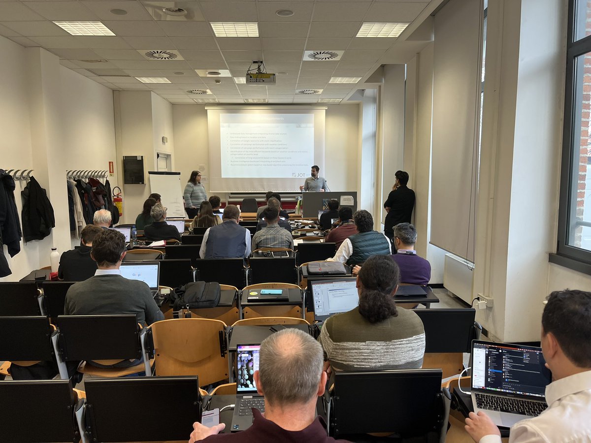 Till C. Lech (@tclech) on Twitter photo Back to school! <a href="/NandoPerales/">Fernando Perales</a> explaining the <a href="/JotInternet/">JOT Internet Media</a> Business Case at the second plenary meeting of <a href="/enrichmydata/">enRichMyData</a>, hosted by <a href="/unimib/">Università degli Studi di Milano-Bicocca</a>.
#HorizonEU <a href="/SINTEFdigital/">SINTEF Digital</a> Back to school! <a href="/NandoPerales/">Fernando Perales</a> explaining the <a href="/JotInternet/">JOT Internet Media</a> Business Case at the second plenary meeting of <a href="/enrichmydata/">enRichMyData</a>, hosted by <a href="/unimib/">Università degli Studi di Milano-Bicocca</a>.
#HorizonEU <a href="/SINTEFdigital/">SINTEF Digital</a>