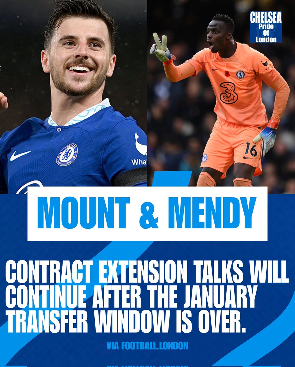 Latest on Mason Mount & Edouard Mendy contract talks.