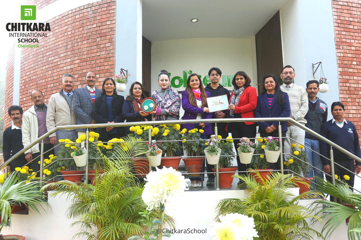 Chitkara International School, Chandigarh bags the prestigious Swachata Gem Award by the Municipal Corporation of Chandigarh in the Swachata Survekshan 2023

#CIS #ChitkaraInternationalSchool #Gems #moment #Award #SwachhBharat #SwachhChandigarh  #SwachataSurvekshan2023