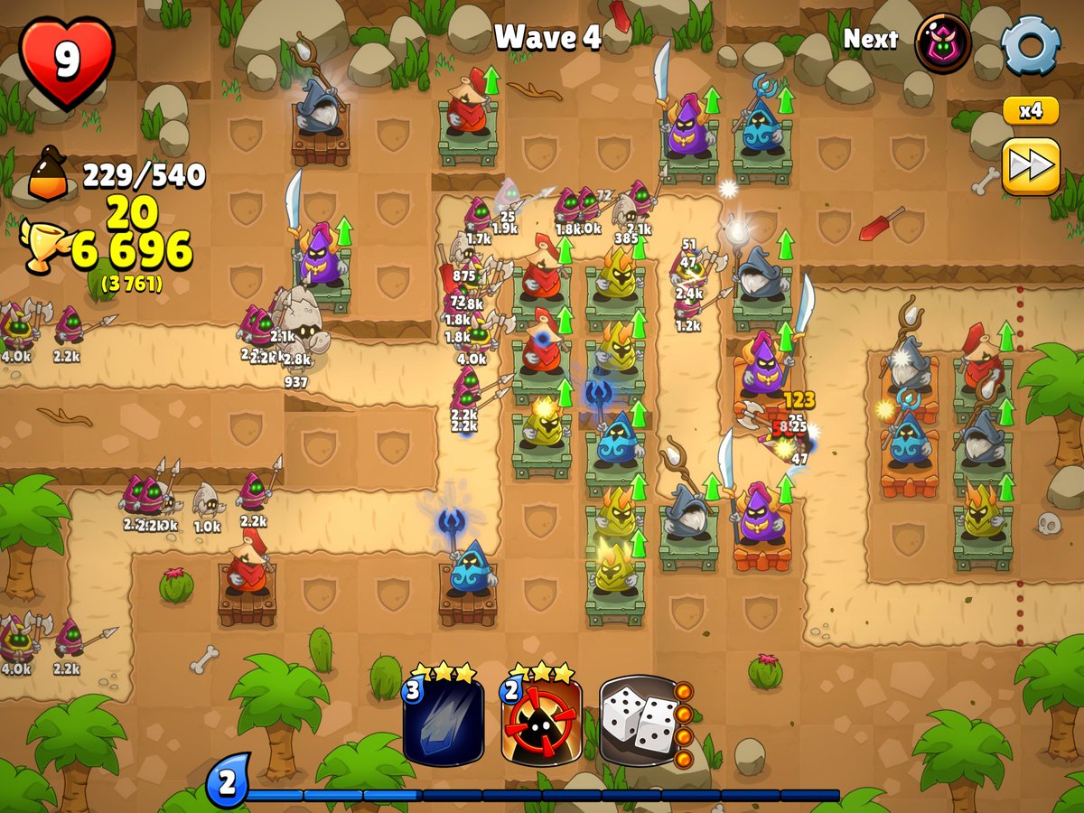 Our newest #Event is now live! Get ready for some intense action in the Deadly Dunes 💀

Defend your base against waves of enemies in the scorching desert 🥵 Get in TOP 100 and unlock exclusive rewards!

Details on Medium 📰 bit.ly/3XbRDmo 
 
#TowerDefense #Gaming