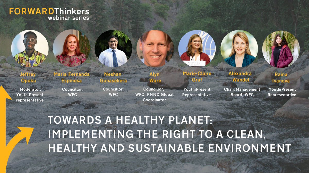 How can we create a cleaner #environment for our children? At our Forward-Thinkers webinar we will discuss global initiatives  which aim to build a cleaner environmental #future for #children, their impacts and perspectives > bit.ly/3VHPuOB