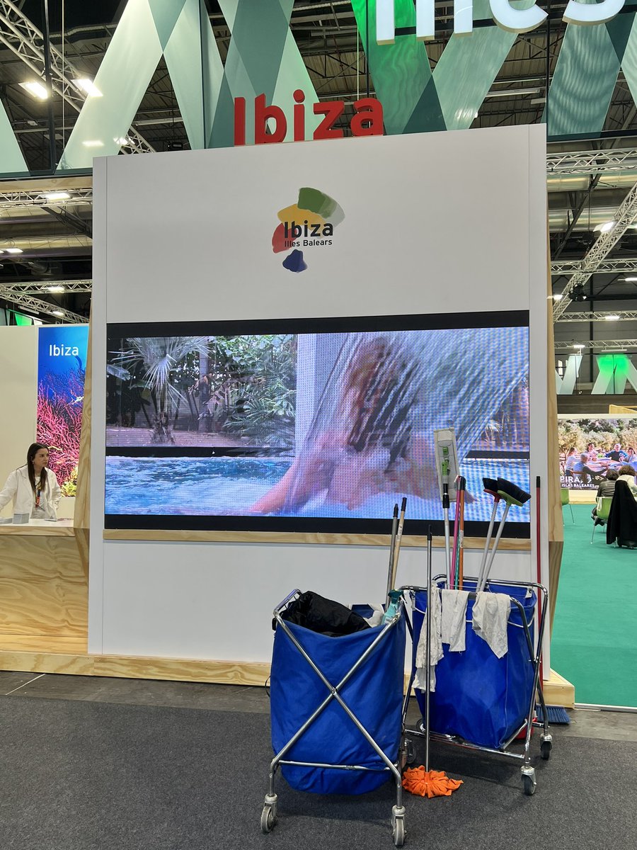 hostelmedia's tweet photo. Stand de #IllesBalears @fitur_madrid 🙌🏽 https://t.co/RLI1XRrEE5