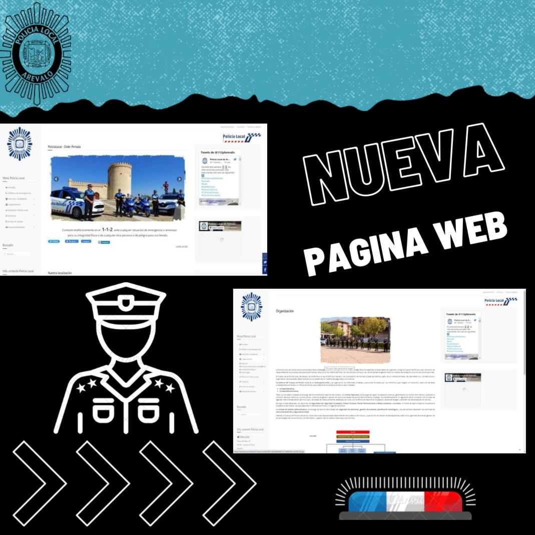 Desde <a href="/112plarevalo/">Policía Local de Arévalo</a> hemos puesto en funcionamiento una nueva página web 💻para facilitar los trámites a nuestros vecinos 👪, creando una de las páginas más interactivas de Castilla y León.
<a href="/irenecortesc5/">Irene Cortés Calvo</a> <a href="/Unijepol/">Unijepol</a> <a href="/112cyl/">112 Castilla y León</a>  @aytoarevalo
#PoliciaLocalArevalo
#Arevalo
#Avila