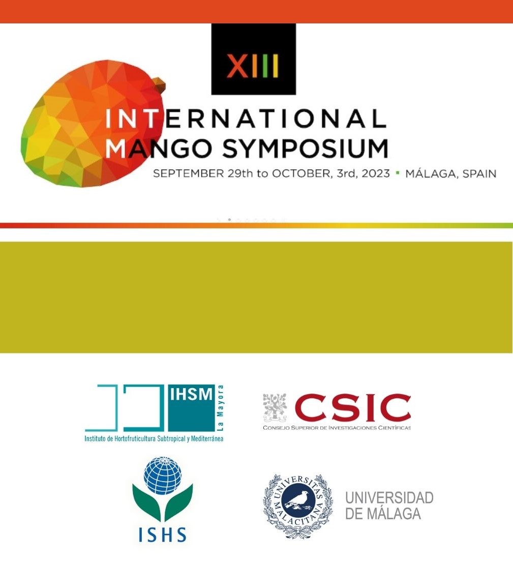 MangoSymposium's tweet photo. 🥭Don't miss the talk “Grafting and breeding Mangifera species. Potential for the future of #mango cultivation” by Noris Ledesma @Floridamangos at XIII International Mango Symposium! 

See you all in #Malaga in September 2023!

#Mango2023 
https://t.co/81ZUjdK6x3
@IHSM_CSIC_UMA https://t.co/WUEnxWdCGO