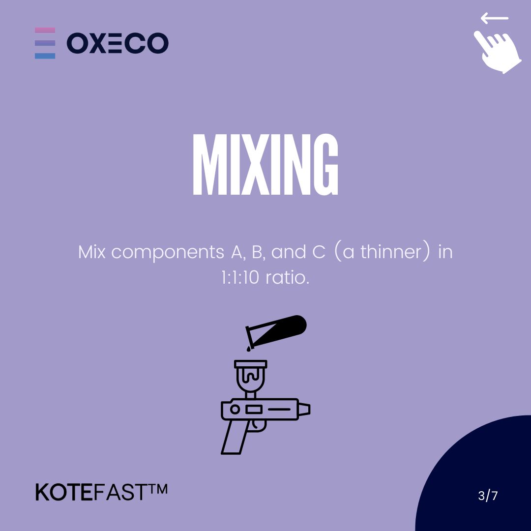 OXECO_Innovates's tweet photo. KOTEFAST is our chemical surface treatment to prepare composite parts for painting, without the need for sanding. 

It is easy to use on your current manufacturing line! 

Find out how with our step-by-step guide below. #sanding #painting #composites

1/2 https://t.co/I7QSzW7Z4j