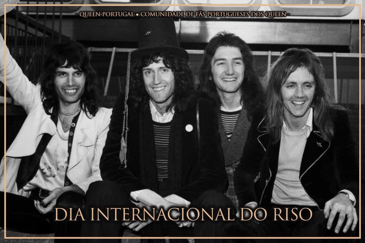 QueenPortugal_'s tweet photo. 😁 DIA INTERNACIONAL DO RISO

Hoje é obrigatório recordar esta fotografia dos nossos #Queen!

#QueenPortugal #QueenFanPortugal #QueenPT #DiaInternacionaldoRiso https://t.co/zR04jNe5t3
