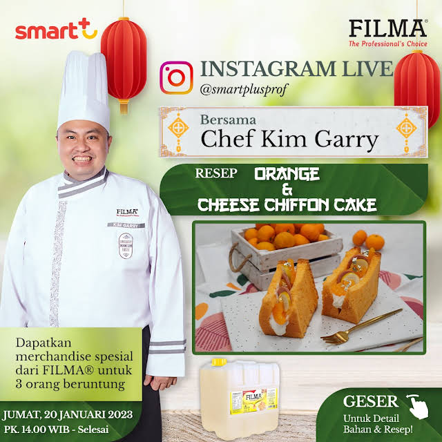 PakaRoti's tweet photo. saksikan live Chef @kim_garry di Instagram @smartplusprof https://t.co/5BFGZbSvJk
