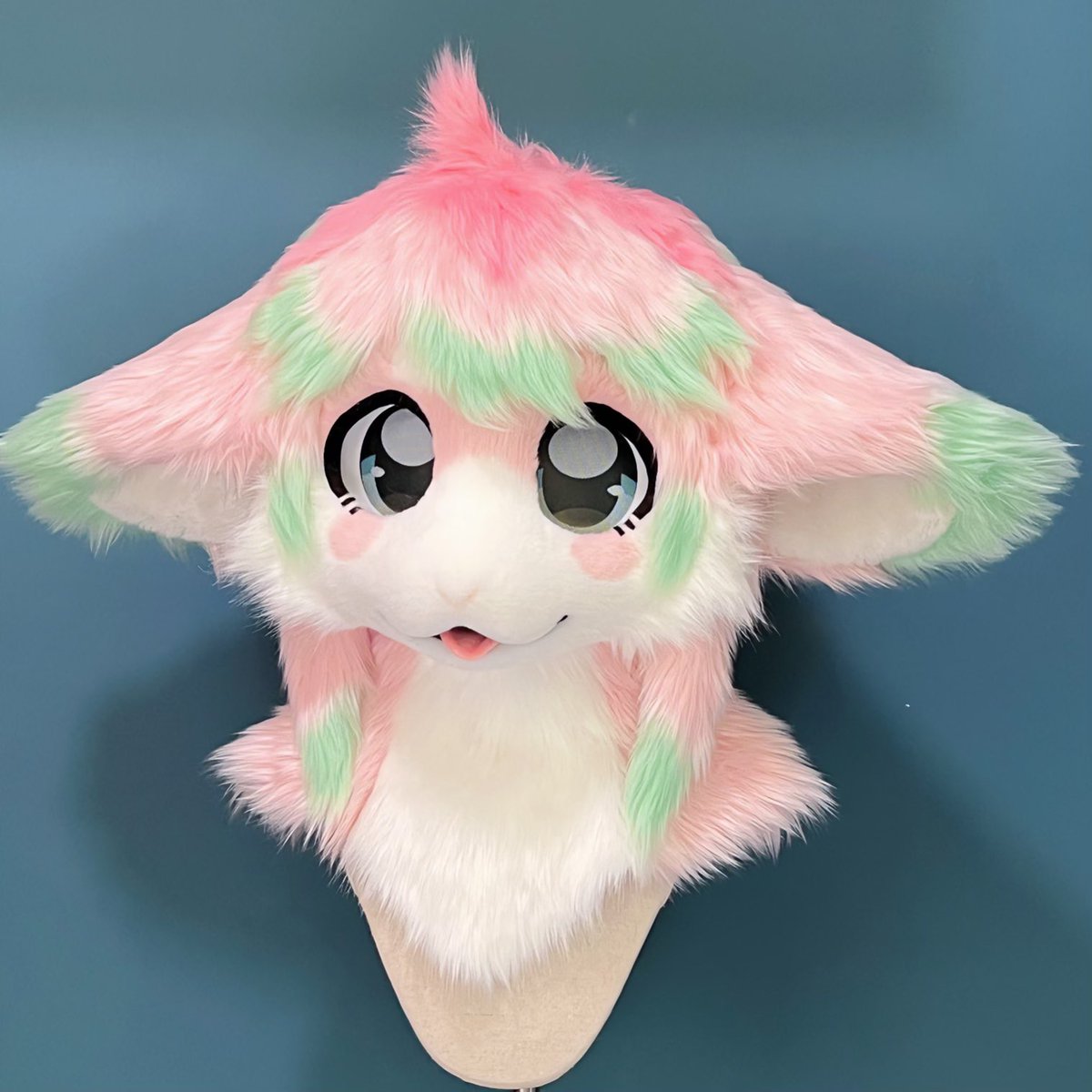 fishmimi_'s tweet image. 🍧Commissioning completed🍨

🍓1/2🍓Strawberry Tangyuan 
 #Fursuit #pumpkinvogel