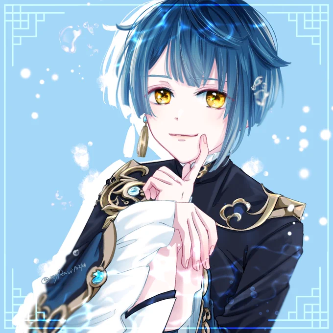 フォロワァさんの推しの行秋くん#原神 